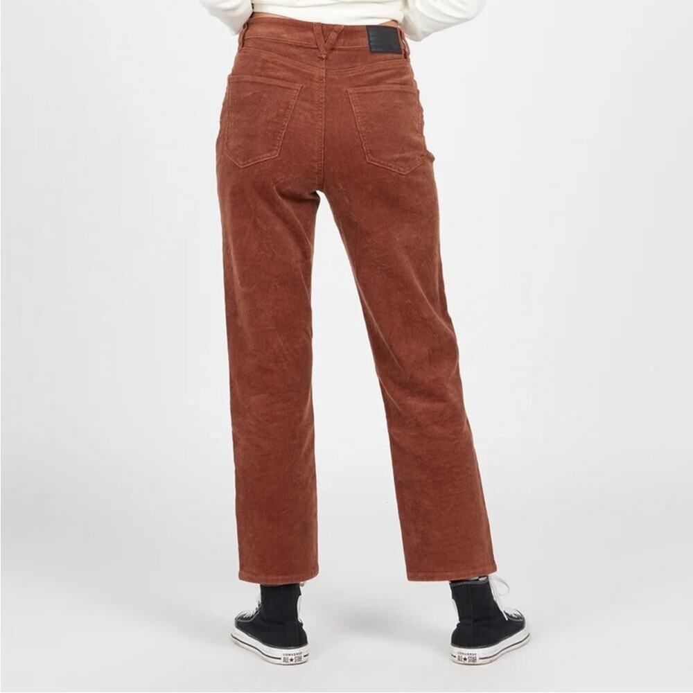 Volcom Women’s Sz 28 Stoned Straight Corduroy Pants - Picture 8 of 8